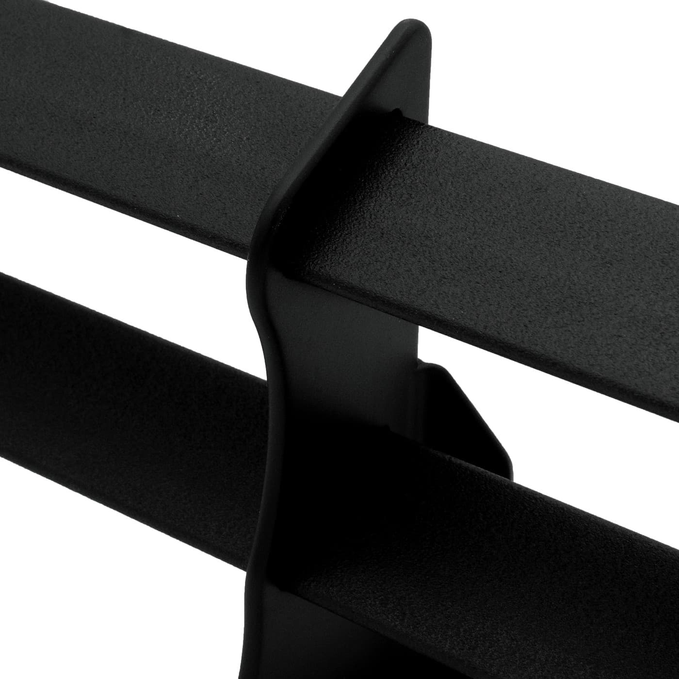 ArcticAnchor exposed fastener bracket mounted on the rail