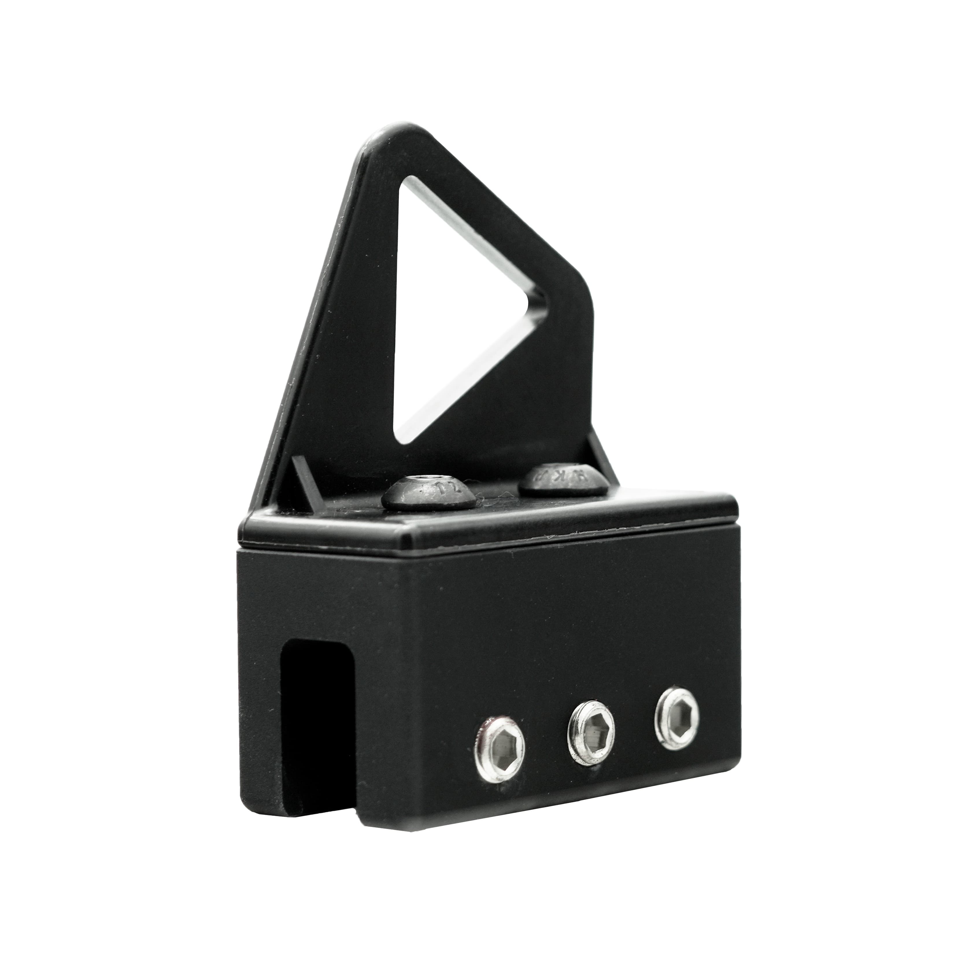 ArcticAnchor seam clamp bracket assembly, angled view