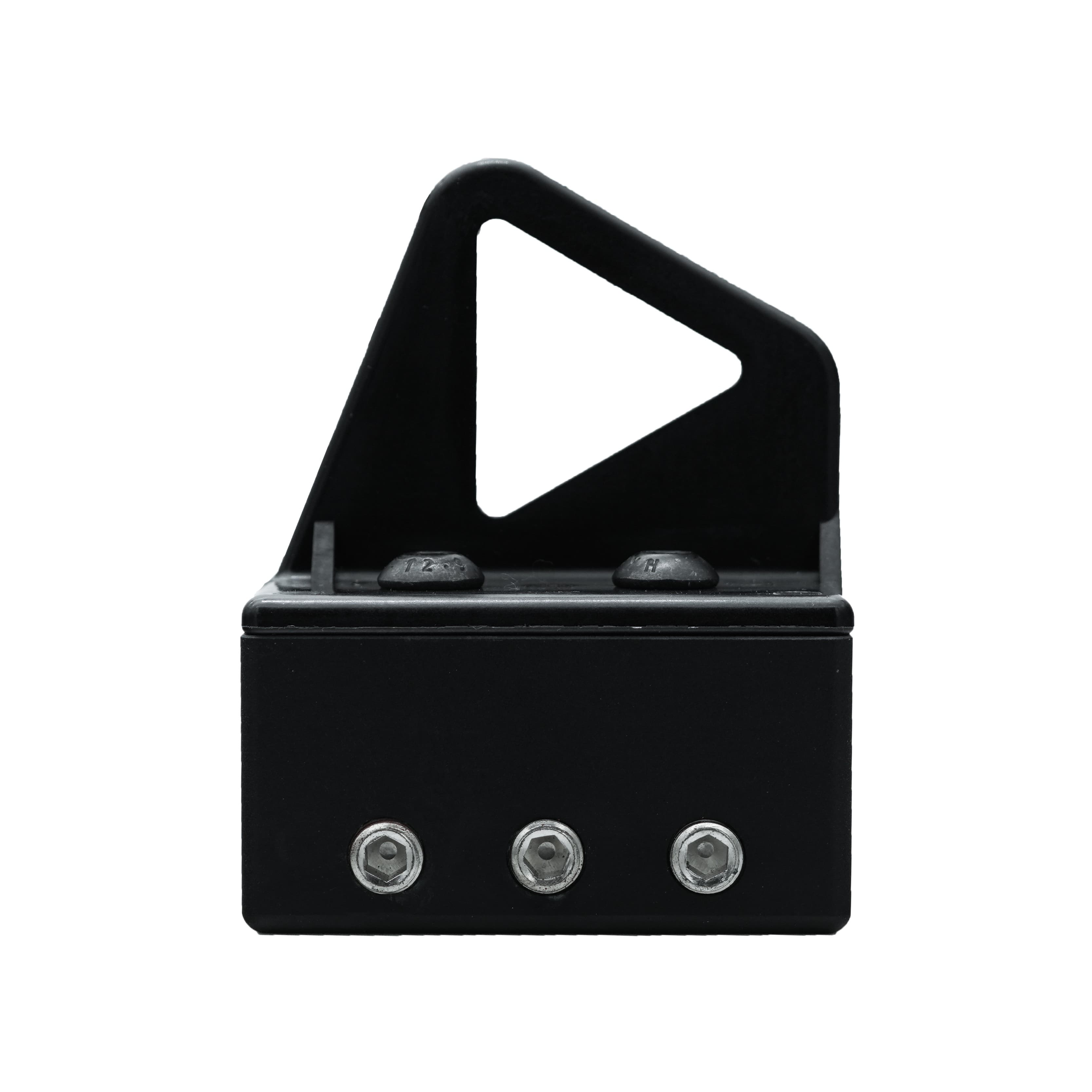 ArcticAnchor seam clamp bracket assembly, front view